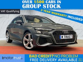 Audi A3 1.5 TFSI 35 S line Sportback 5dr Petrol Manual Euro 6 (s/s) (150