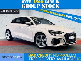 Audi A3 1.5 TFSI 35 S line Sportback 5dr Petrol Manual Euro 6 (s/s) (150
