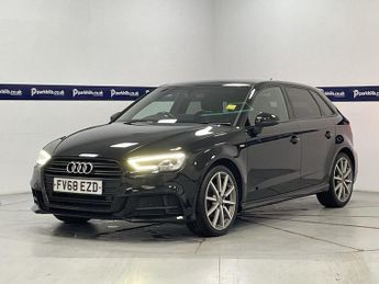 AUDI A3 1.5 TFSI CoD 35 Black Edition Sportback 5dr Petrol Manual Euro 6