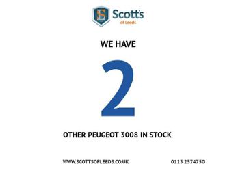 PEUGEOT 3008 1.6 THP Allure SUV 5 Door Petrol Automatic White EAT Euro 6 1 Fo