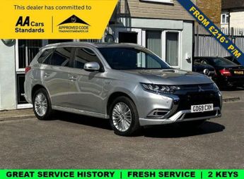 Mitsubishi Outlander 2.4h TwinMotor 13.8kWh 4hs SUV 5dr Petrol Plug-in Hybrid CVT 4WD