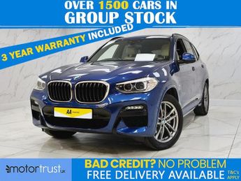 BMW X3 2.0 20d M Sport SUV 5dr Diesel Auto xDrive Euro 6 (s/s) (190 ps)
