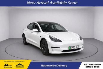Tesla Model 3 Saloon 4dr Electric Auto RWD (241 bhp)