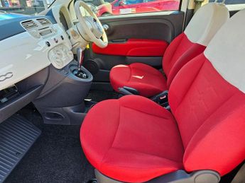 FIAT 500 1.2 Pop Hatchback 3dr Petrol Auto Euro 4 (69 bhp)
