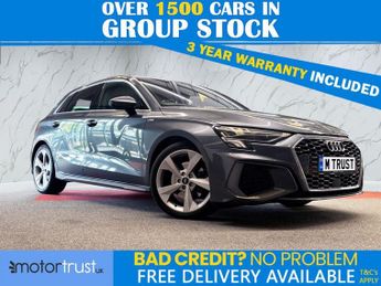 AUDI A3 1.5 TFSI 35 S line Sportback 5dr Petrol S Tronic Euro 6 (s/s) (1