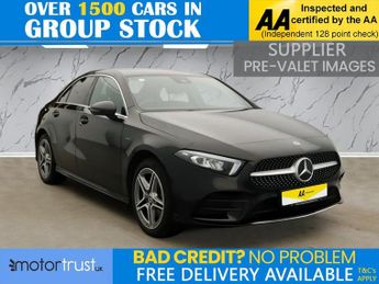 Mercedes A Class 1.3 A250e 15.6kWh AMG Line Saloon 4dr Petrol Plug-in Hybrid 8G-D