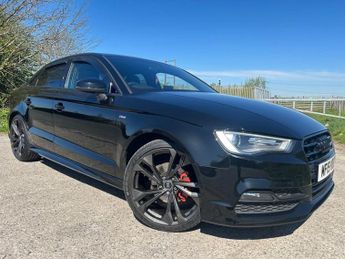 AUDI A3 2.0 TDI S line Saloon 4dr Diesel S Tronic Euro 6 (s/s) (150 ps)