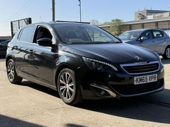 Peugeot 308 1.6 BlueHDi Allure Hatchback 5 Door Diesel Manual Black Euro 6 L