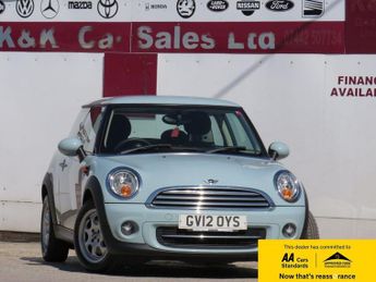 MINI Hatch 1.6 Cooper Hatchback 3dr Petrol Manual Euro 5 (s/s) (122 ps)