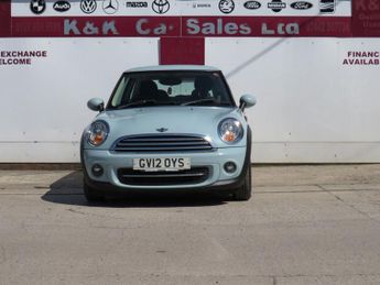 MINI HATCH 1.6 Cooper Hatchback 3dr Petrol Manual Euro 5 (s/s) (122 ps)