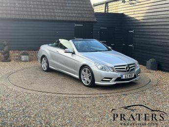 Mercedes E Class 3.0 E350 CDI V6 BlueEfficiency Sport Cabriolet 2dr Diesel G-Tron