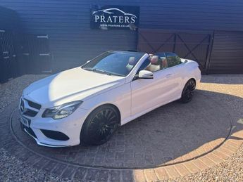 Mercedes E Class 2.1 E220 CDI AMG Sport Cabriolet 2dr Diesel G-Tronic+ Euro 5 (s/
