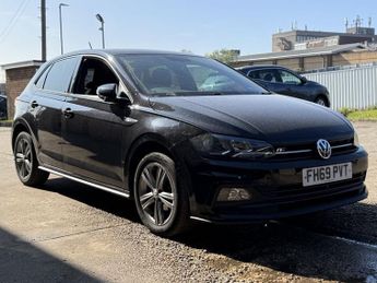 Volkswagen Polo 1.0 TSI GPF R-Line Hatchback 5 Door Petrol Manual Black Euro 6 1