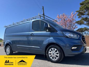 Ford Transit 130 2.0 300 EcoBlue Limited L2 H1 Euro 6 27K +VAT CHROME BLUE ME