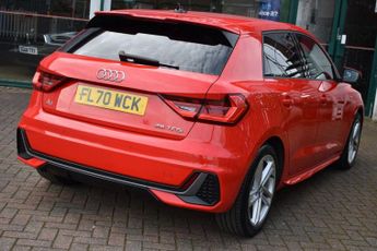 AUDI A1 1.0TFSi 25 S-LINE SPORTBACK 5 DOOR S-TRONIC AUTO 94 BHP (EURO 6)