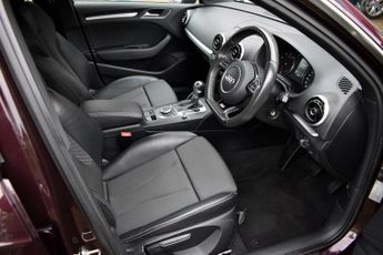 AUDI A3 1.4TFSi S-LINE SPORTBACK 5 DOOR S-TRONIC AUTO 123 BHP (EURO 6)