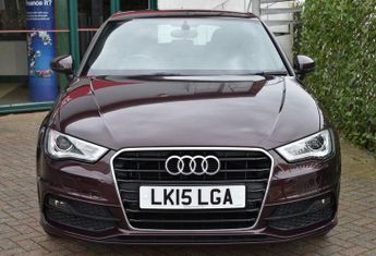 AUDI A3 1.4TFSi S-LINE SPORTBACK 5 DOOR S-TRONIC AUTO 123 BHP (EURO 6)