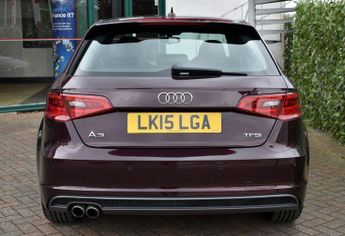 AUDI A3 1.4TFSi S-LINE SPORTBACK 5 DOOR S-TRONIC AUTO 123 BHP (EURO 6)