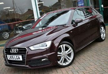 AUDI A3 1.4TFSi S-LINE SPORTBACK 5 DOOR S-TRONIC AUTO 123 BHP (EURO 6)