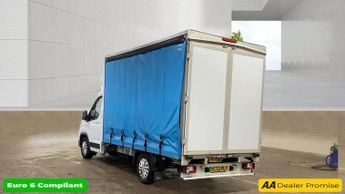 MAXUS EDELIVER 9 White 65kWh electric curtain side, 22,900 miles, Automatic, 10in