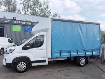 MAXUS EDELIVER 9 White 65kWh electric curtain side, 22,900 miles, Automatic, 10in
