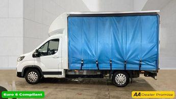 MAXUS EDELIVER 9 White 65kWh electric curtain side, 22,900 miles, Automatic, 10in