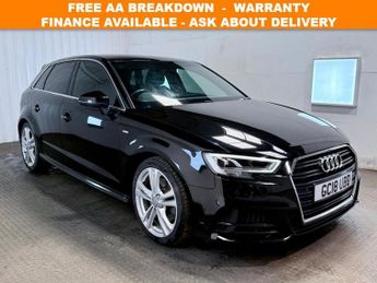 Audi A3 2.0 TFSI S line Sportback 5dr Petrol Manual Euro 6 (s/s) (190 ps