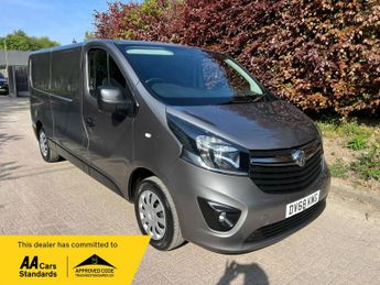 Vauxhall Vivaro 1.6 CDTi 2900 Sportive Panel Van 5dr Diesel Manual L2 H1 Euro 6 