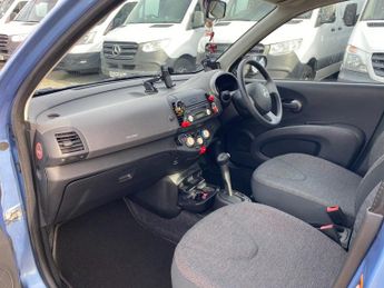 NISSAN MICRA 1.2 16V S HATCHBACK 5DR AUTOMATIC PETROL 80BHP. CAMERA. LOW 66K 