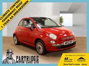 Fiat 500 1.2 Lounge Hatchback 3dr Petrol Manual Euro 4 (69 bhp)