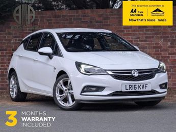 Vauxhall Astra 1.4i Turbo SRi Nav Hatchback 5dr Petrol Manual Euro 6 (150 ps)