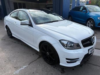 Mercedes C Class 2.1 C220 CDI AMG Sport Edition Coupe 2dr Diesel G-Tronic+ Euro 5