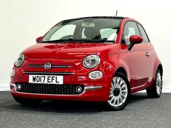 Fiat 500 1.2 Lounge Hatchback 3dr Petrol Manual Euro 6 (s/s) (69 bhp)