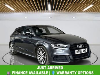 Audi A3 1.0 TFSI 30 Black Edition Sportback 5dr Petrol Manual Euro 6 (s/