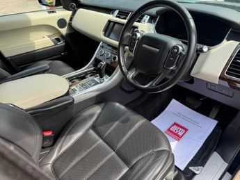 LAND ROVER RANGE ROVER SPORT 3.0 SD V6 HSE SUV 5dr Diesel Auto 4WD Euro 6 (s/s) (306 ps)