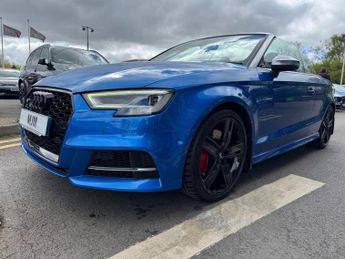AUDI S3 2.0 TFSI Cabriolet 2dr Petrol S Tronic quattro Euro 6 (s/s) (300