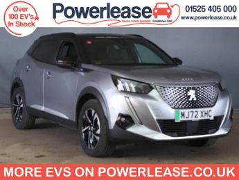 Peugeot 2008 50kWh GT SUV 5dr Electric Auto (7kW Charger) (136 ps)