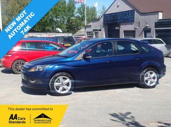 Ford Focus 1.6 Zetec Hatchback 5dr Petrol Automatic (184 g/km, 99 bhp)
