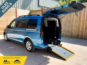 Volkswagen Caddy 5 Seat Auto Wheelchair Accessible Disabled Access Vehicle WAV
