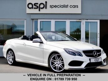 Mercedes E Class 3.0 E350d V6 AMG Line Edition Cabriolet 2dr Diesel G-Tronic+ Eur