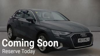 Audi A3 1.4 TFSIe 40 Sport Sportback 5dr Petrol Plug-in Hybrid S Tronic 