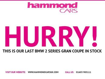 BMW 2 SERIES GRAN COUPE 2.0 218d M Sport Saloon 4dr Diesel Auto Euro 6 (s/s) (150 ps)