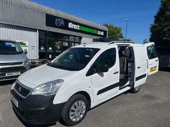 Peugeot Partner 1.6 BlueHDi 744 S Crew Van 6dr Diesel Manual L2 (100 bhp) NO VAT