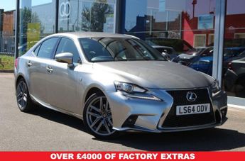 Lexus IS 2.5 300h F Sport Saloon 4dr Petrol Hybrid E-CVT Euro 5 (s/s) (22