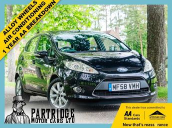 Ford Fiesta 1.25 Zetec Hatchback 5dr Petrol Manual (133 g/km, 81 bhp)
