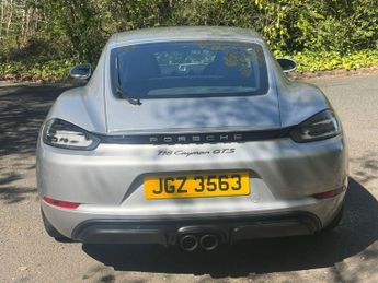 PORSCHE 718 CAYMAN 2.5T GTS Coupe 2dr Petrol PDK Euro 6 (s/s) (365 ps)
