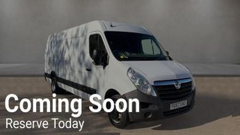 Vauxhall Movano 2.3 CDTi 3500 HDT NO VAT XLWB VAN L4 H2  (125 ps)