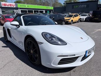 Porsche 718 White 2.0T convertible, 23,380 miles, Euro 6, ULEZ compliant, Au