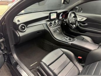 MERCEDES-BENZ C-CLASS 2.0 C200 AMG Line (Premium) Coupe 2dr Petrol G-Tronic+ Euro 6 (s
