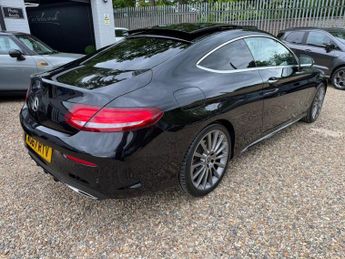 MERCEDES-BENZ C-CLASS 2.0 C200 AMG Line (Premium) Coupe 2dr Petrol G-Tronic+ Euro 6 (s
